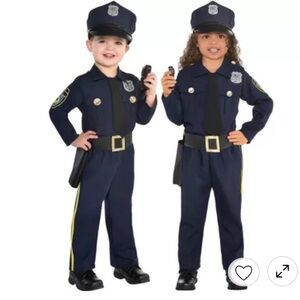 Police custom for Halloween for gun bag, and it is included a hat!